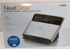 Neat Desk Desktop Scanner & Digital Filing System ND-1000, New Open Box, Windows