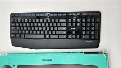 Logitech MK345 Wireless Keyboard for Windows PCs Black Open Box Not Sealed