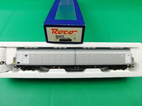 B03 Roco H0 Güterwagen 66453 MAV AAE Schiebewandwagen AC KKK OVP TOP | Zustand: Gebraucht