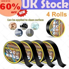 Butyl Joist Tape-2"x50'Joist Tape for Decking,Waterproof Self-Adhesive Butyl Tap