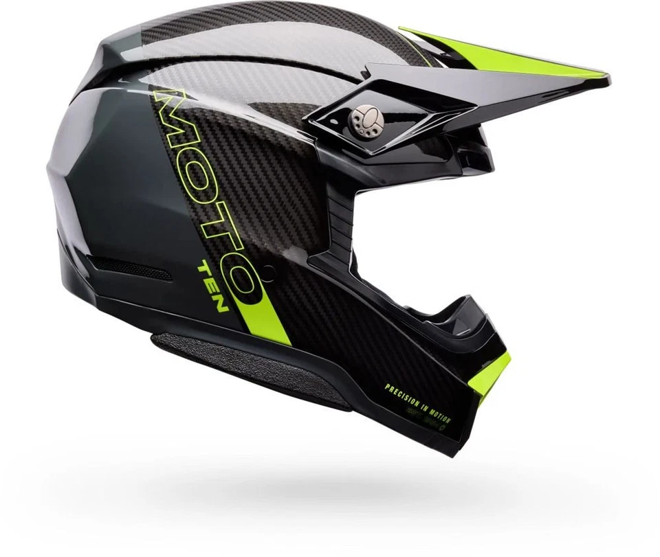 Off-Road Helmet Bell Moto-10 Spherical Strike Yellow/Gray - Image 2 of 4