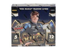 2026 Panini Select Nascar Racing Hobby Box