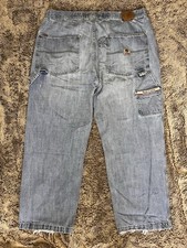 Vintage Pepe Jeans Y2K Baggy Skater Carpenter Jeans Light Wash Men  s 40x30