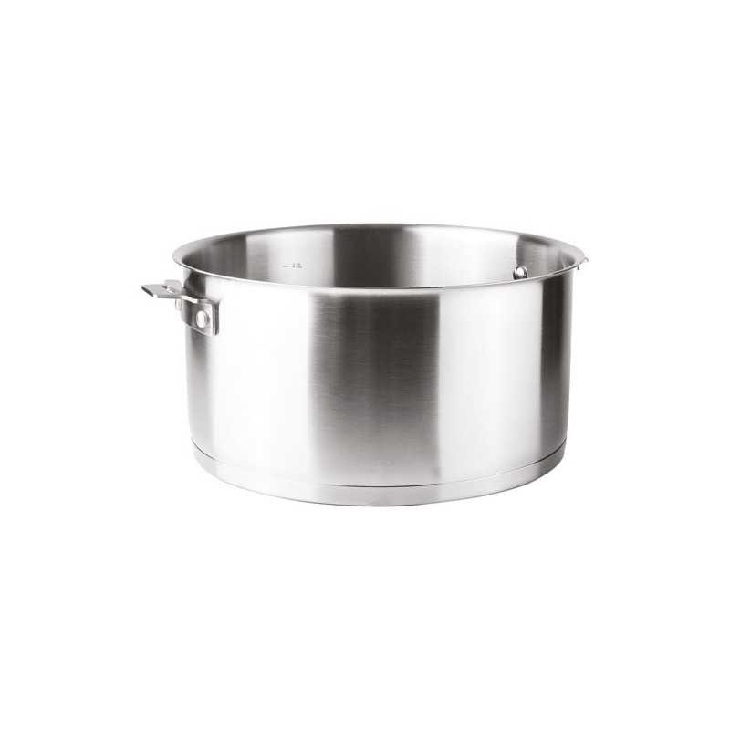 Casserole inox 18 cm Lacor 56618 avec manche amovible pour cuisine induction