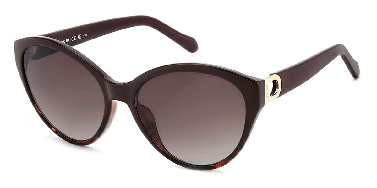 Солнцезащитные очки Fossil FOS 2146/G/S Женские малиновые 58 мм Новые, 100% подлинные