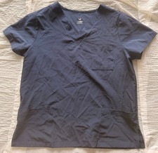Scrub Top Women's Medium Navy