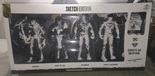 McFarlane Superman Sketch Edition  Ghost of Krypton  4-Pack Gold Label BNISB