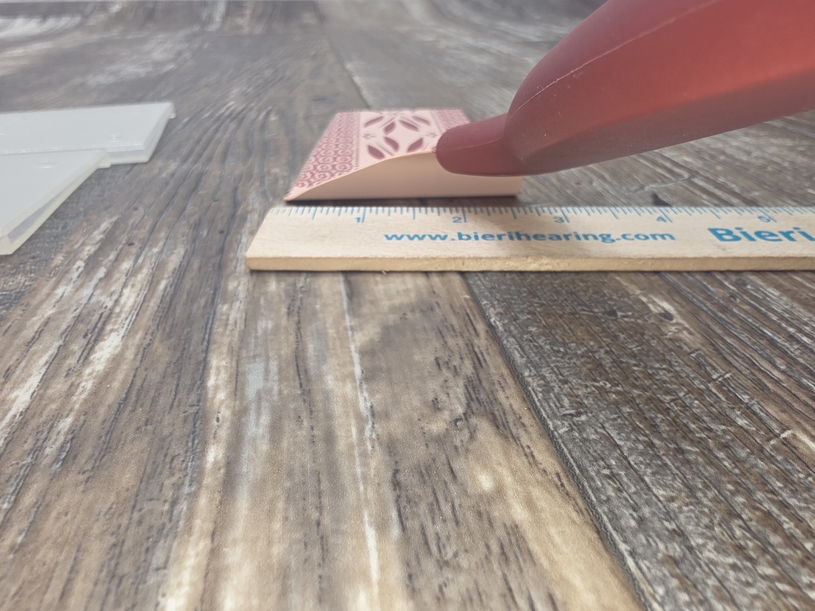 Temptations Spatula Old World Red Serrated Servers w/Cases SET OF 2 Cake Pie VGC