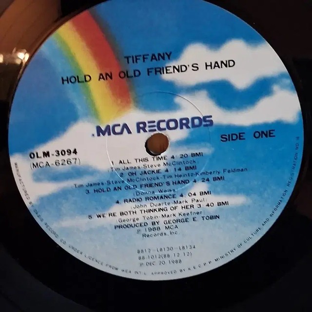 Tiffany LP Album - Nostalgic Iconic 90s Girl Group