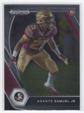 #111 2021 Prizm Draft Picks BASE  Asante Samuel Jr. RC Florida State Seminoles