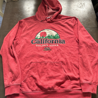 Camp David Red California Hoodie Men s XXL. Perfect Condition Streetwear