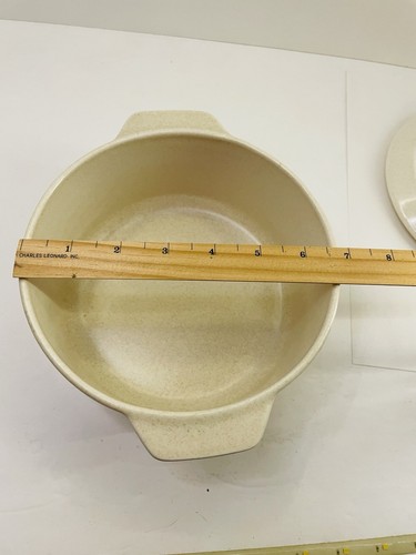 Vintage Lenox Temper Ware Fancy Free Round 1 1/2 quart Casserole with Lid - Picture 5 of 6