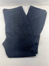 Gloria Vanderbilt Women's Jeans Size 14 Black Denim  (G25)