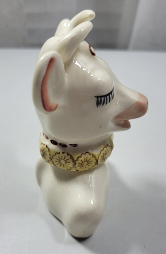 VTG Borden's Elsie the Cow Head 2-Piece Stacker Salt & Pepper Shakers OG Corks - Picture 5 of 9