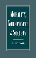 David Copp | Morality, Normativity, And Society | Buch | Englisch (1995)