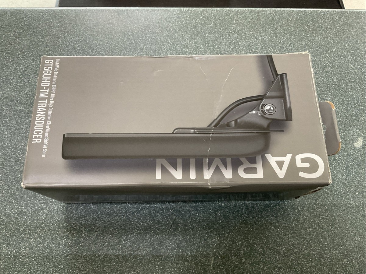 Garmin GT56UHD-TM chirp Ultra HD 455kHz/800kHz/1 MHz TRANSOM