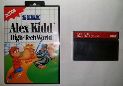 Alex Kidd High-Tech World Spiel Sega Master System SMS