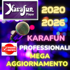 5000 VERE BASI KARAOKE KARAFUN  AGGIORNAMENTI DAL 2020/26 PROFESSIONALI +SANREMO