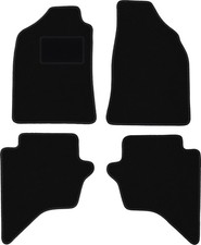 Fußmatten Automatten Velours Schwarz für Ford Ranger MK2 2007-2012 4-tlg