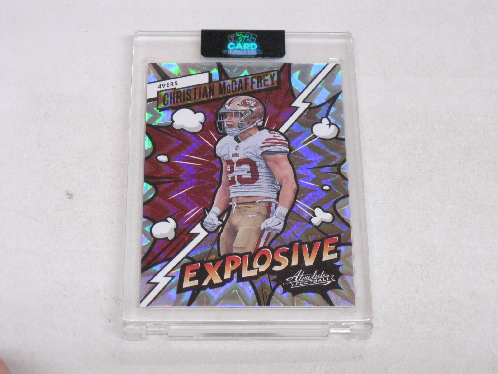 2023 Panini Absolute Explosive #23 Christian McCaffrey SSP