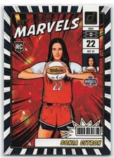 2025 Panini WNBA Donruss Press Proof Net Marvels Sonia Citron #4 Mystics RC