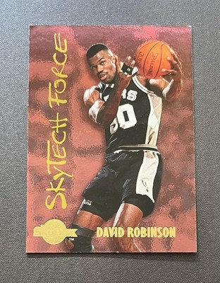 1994-95 SkyBox Premium #SF25 David Robinson SkyTech Force San Antonio Spurs