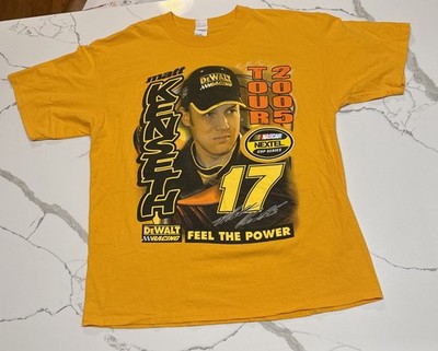 VTG Matt Kenseth Graphic Double Sided T-Shirt Size XL NASCAR
