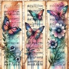 Rekxtmo DIY Butterfly Diamond Art Kits for Adults, 5D 14x14 inches, QY089