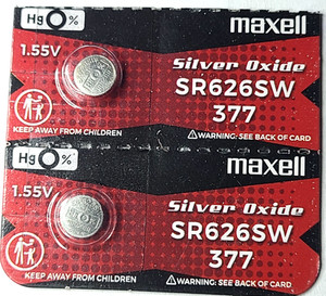 Maxell 377 SR626SW Silver Oxide Battery, Button Type At Rs 13/piece In - Foto 8