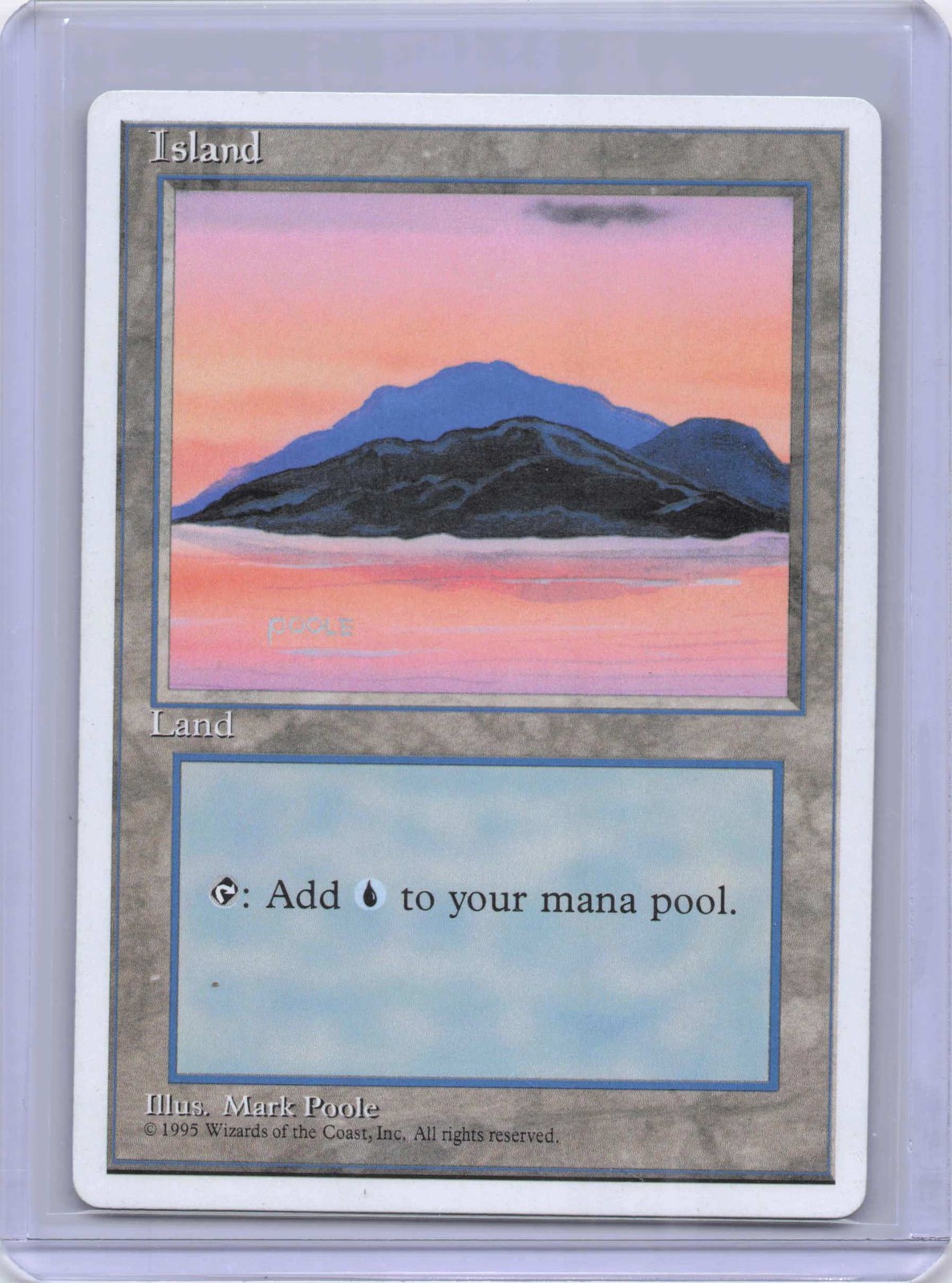 MTG Fourth Edition #180 Island (C)