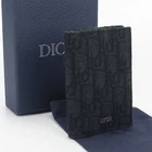 Dior Bifold Card Holder Oblique  Case