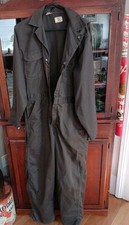 Vtg Retro Wrangler Blue Bell Brown Denim Coveralls Size 40 Regular