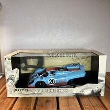 AUTOart Porsche 917K 1/18 Scale Model Car Gulf Racing Steve McQueen