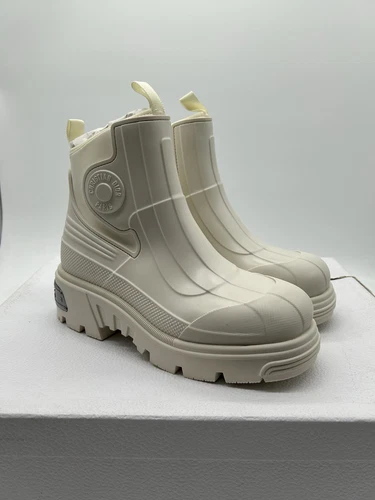 Bottes Dior Genesis blanc cassé femme NEUVES