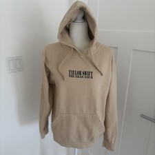 Taylor Swift The Eras Tour Beige Pullover Hoodie Adult Medium Official Merch R18