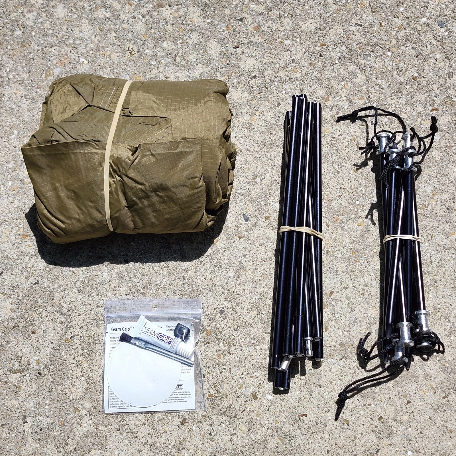 NEW! Catoma Wolverine EBNS RAINFLY Kit Poles Stakes Coyote Shelter Burrow BedNet
Opens in a new wind