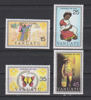 VANUATU 1981 YT 635 /638 N NOEL