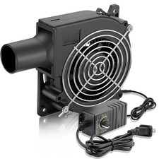 120mm Squirrel Cage 12V Electric Blower Fan with Speed Controller