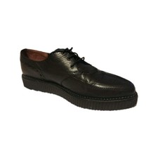 Marc by Marc Jacobs Black Leather Brogue Lace Up Men's Dress Shoes