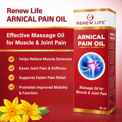 Herbal Pain Relief Oil UK | Natürliche Gelenk- und Muskelunterstützung 60 ml