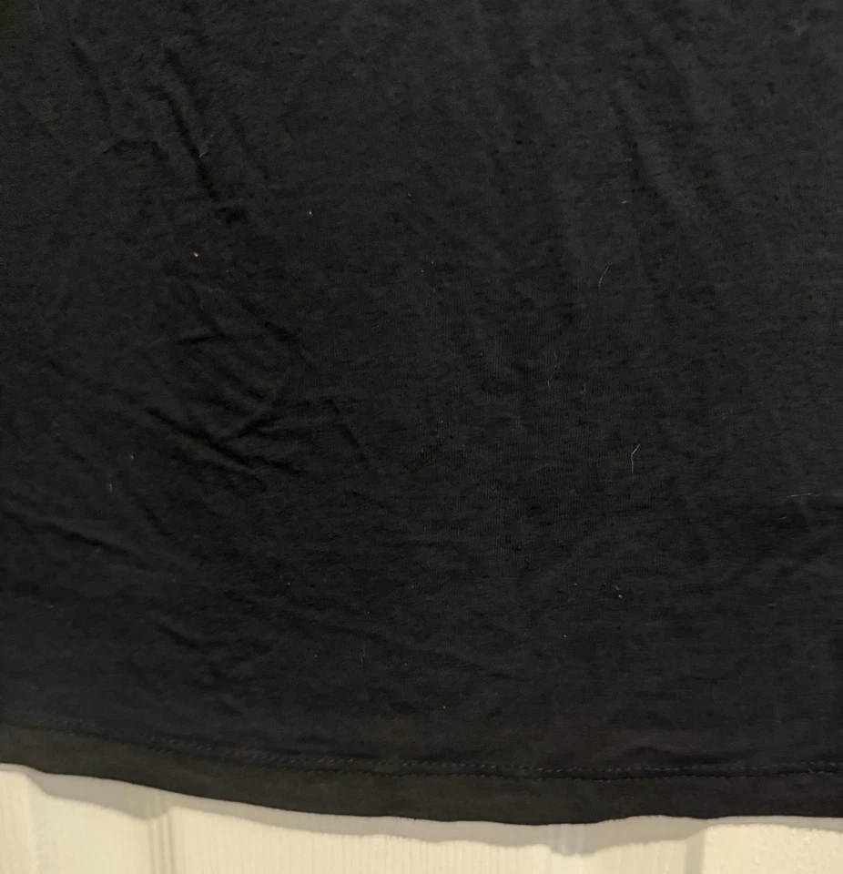 Camiseta sin mangas para mujer talla XXL con ojo de cerradura - negra - A0064 Foto 4 de 4