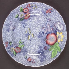 Spode Wild Flower Blue Luncheon Plate 688206