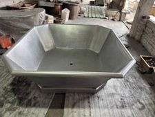 Copper Aluminium Bathtub The Tulip 1625x1625x635 Various Finishes