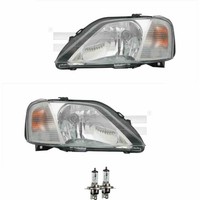 Scheinwerfer Set H4 FüR Dacia Logan MCV Ks_ Ls_ Us_ Fs_ Inkl. Osram Lampen