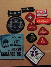 vintage boy scout badges most 1980's