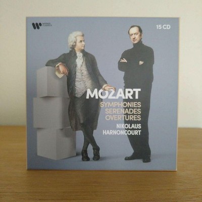 Nikolaus Harnoncourt Mozart Symphonies Serenades Overtures 15CD Warner Classics