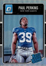 2016 Donruss Optic #189 Paul Perkins Holo
