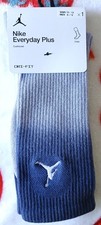 NIKE JORDAN "JUMPMAN" EVERYDAY PLUS COTTON CREW SOCKS Men's -LARGE 8-12/10-13