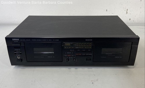 Yamaha KX-W282 Natural Sound Double Cassette Deck Player