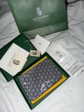 Goyard Sénat Pouch PM Grey